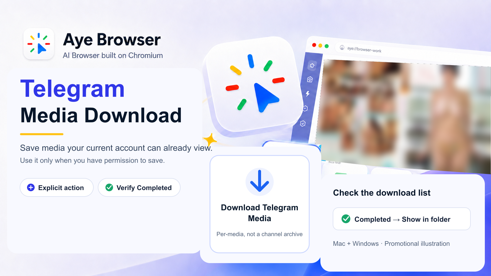 How to Download Telegram Videos on PC or Mac with Aye