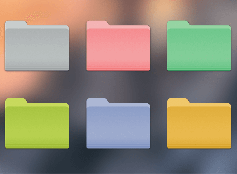 How to change folder color on Mac?