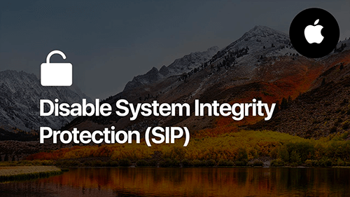 How to disable System Integrity Protection in macOS?