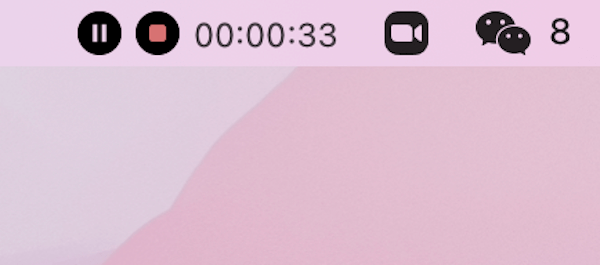 Screen Recorder by Omi - Recording Status