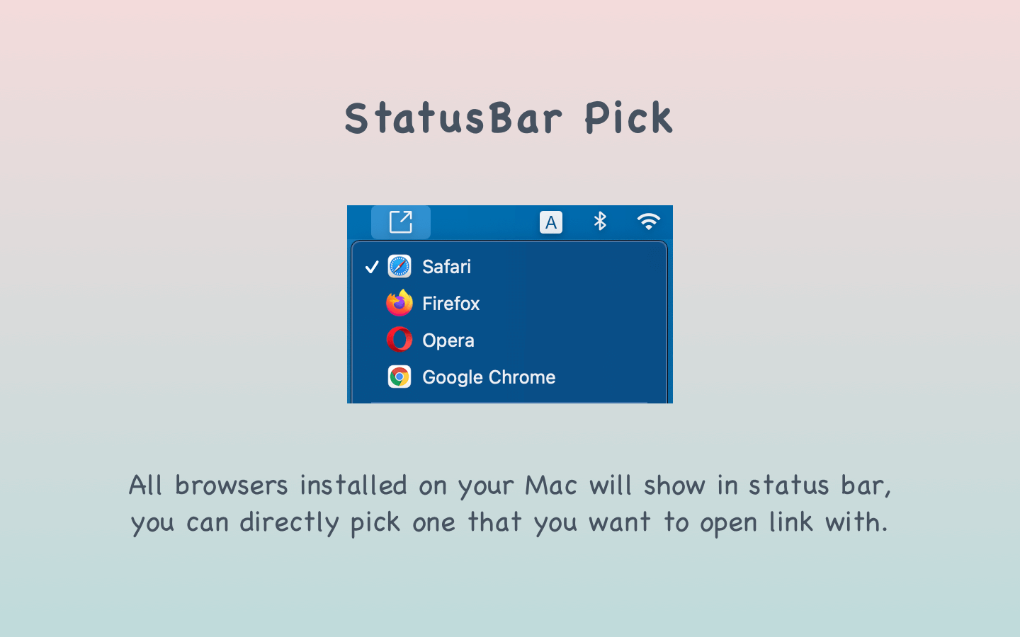 StatusBar Pick
