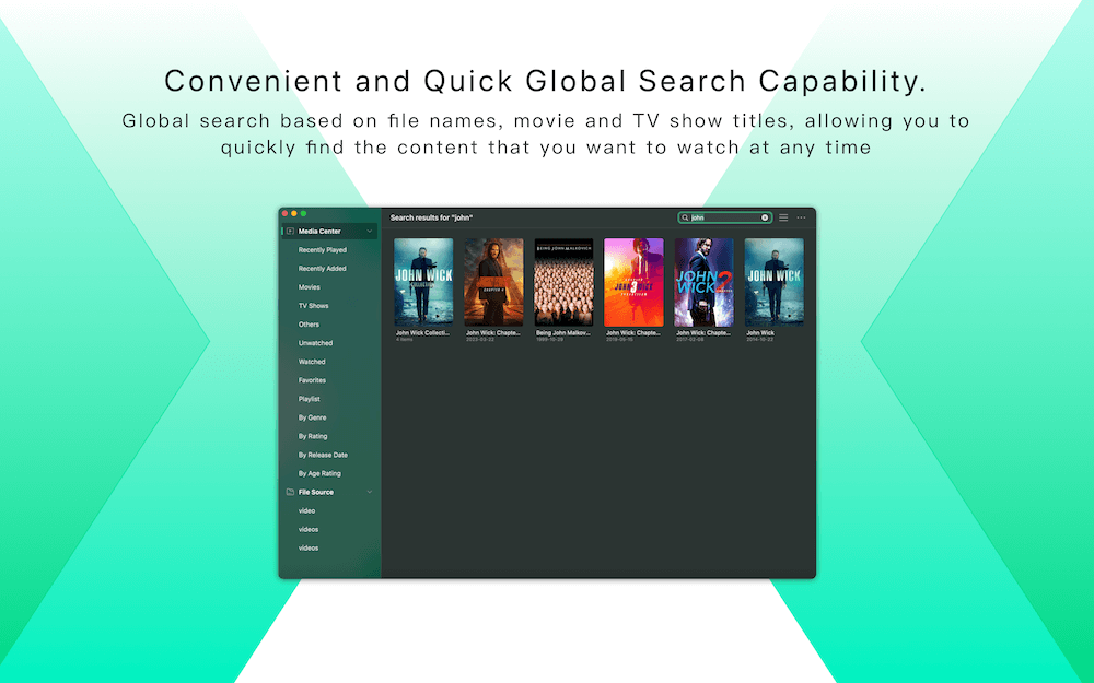 Convenient and Quick Global Search Capability
