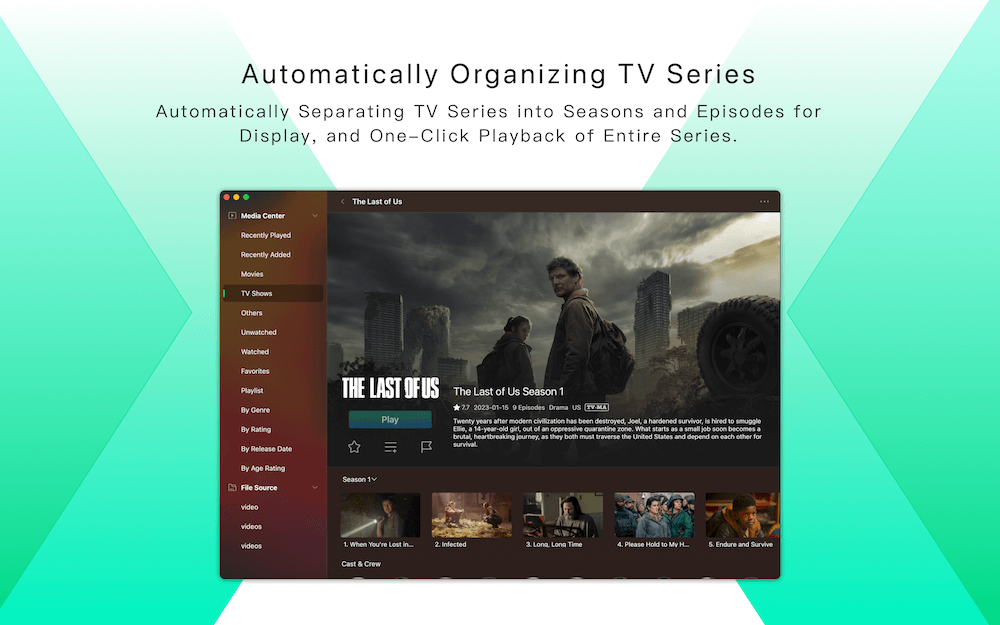 Automatically Organizing TV Series