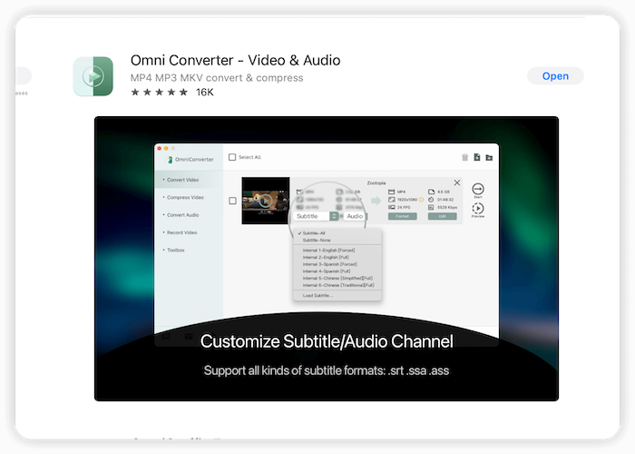 Main UI