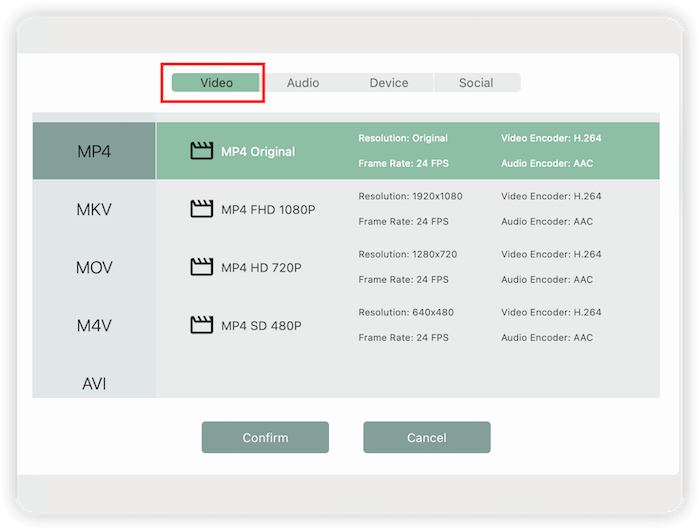 Main UI