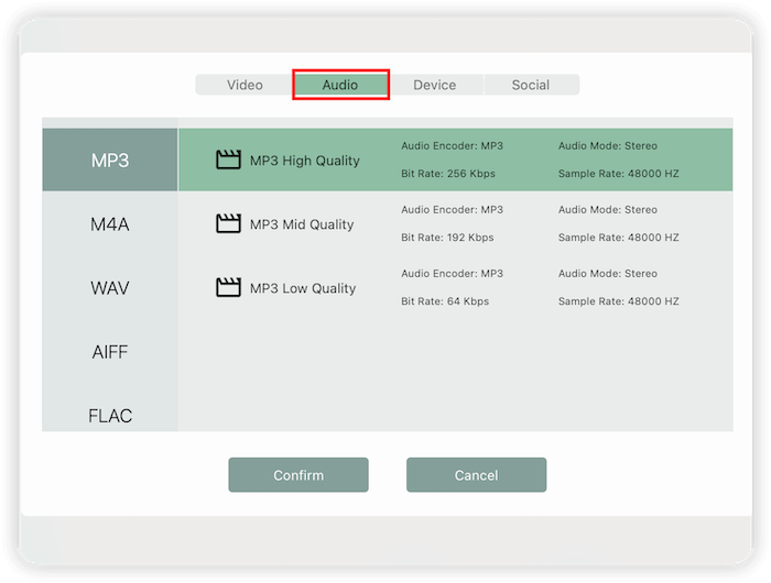 Main UI
