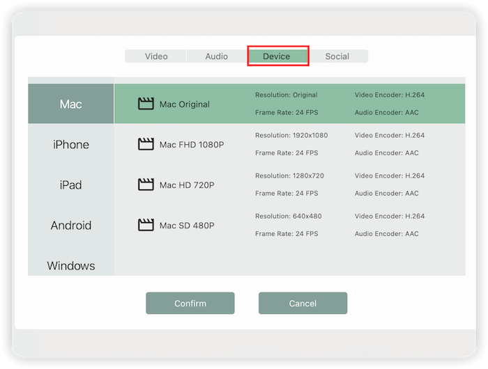 Main UI