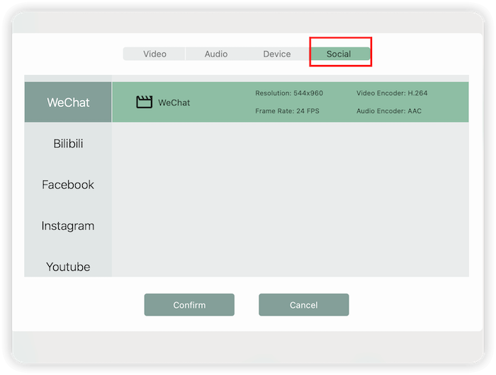 Main UI